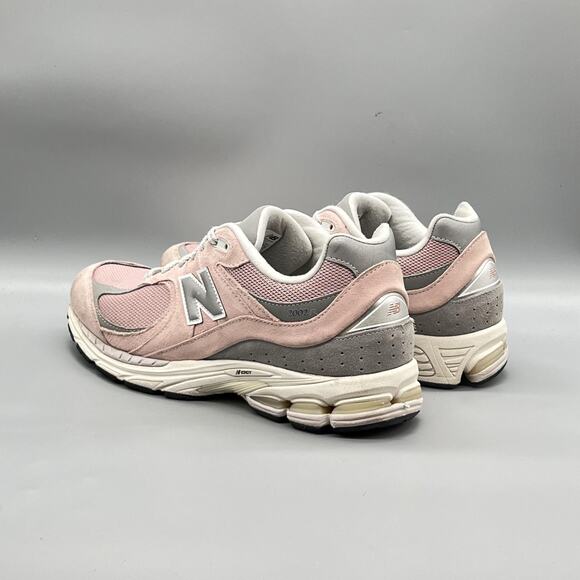 New Balance Shoes Men 12 Pink Suede 2002R Road Running Athletic Sneakers Comfort main image 6